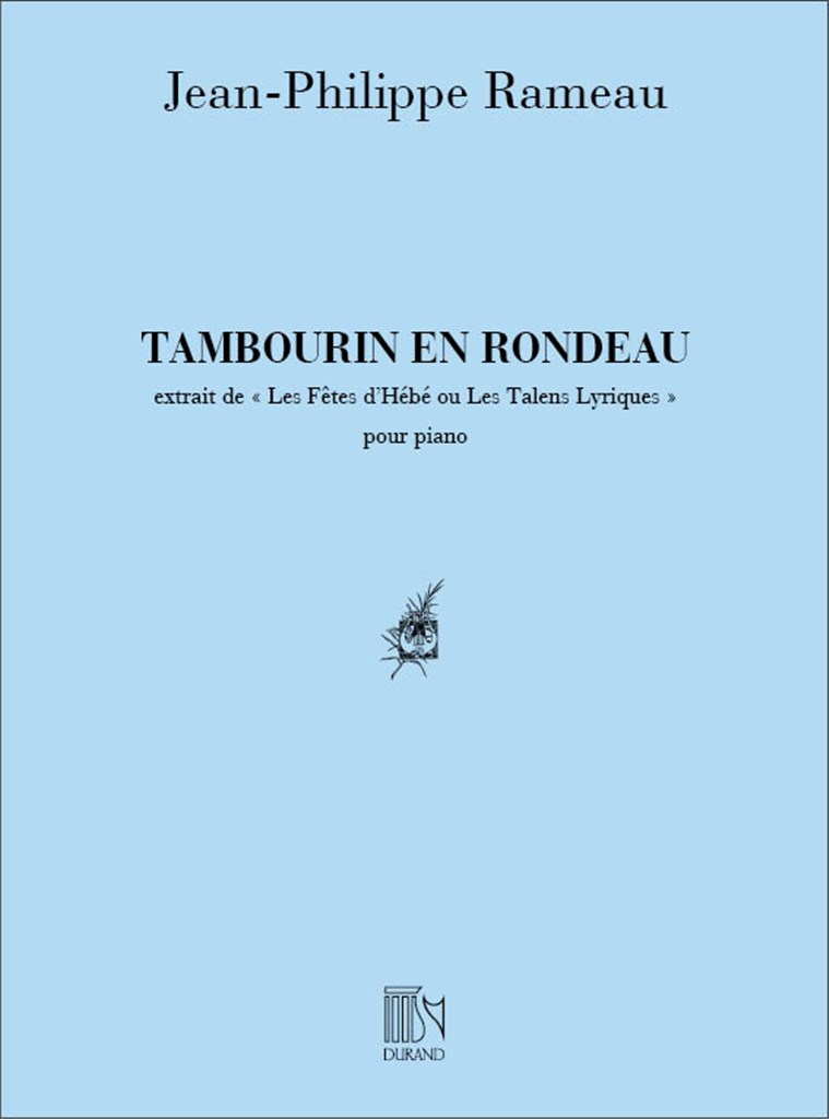 Tambourin En Rondeau Piano